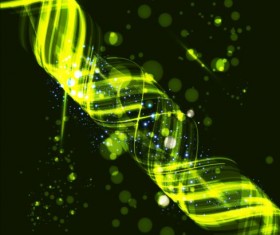 Shiny green spiral background vector