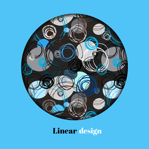 Simple linear vector background 06