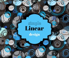 Simple linear vector background 08