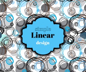 Simple linear vector background 11