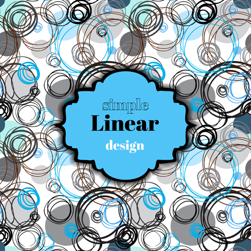 Simple linear vector background 11