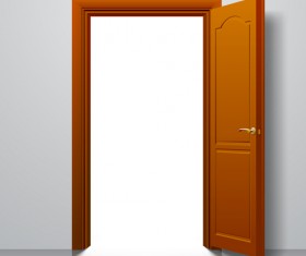 Suite door design vector 03