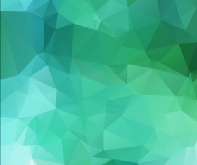 Triangles with geometric polygon vector background 01