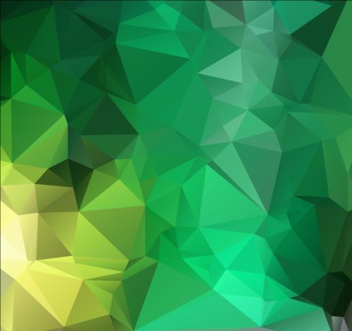 Triangles with geometric polygon vector background 02 free download