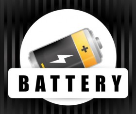 Vector battery charging icons design 06