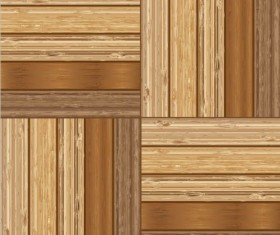 Wooden parquet floor vector background 12