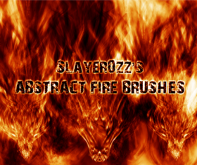 Abstract Fire PS Brushes