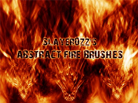 Abstract Fire PS Brushes