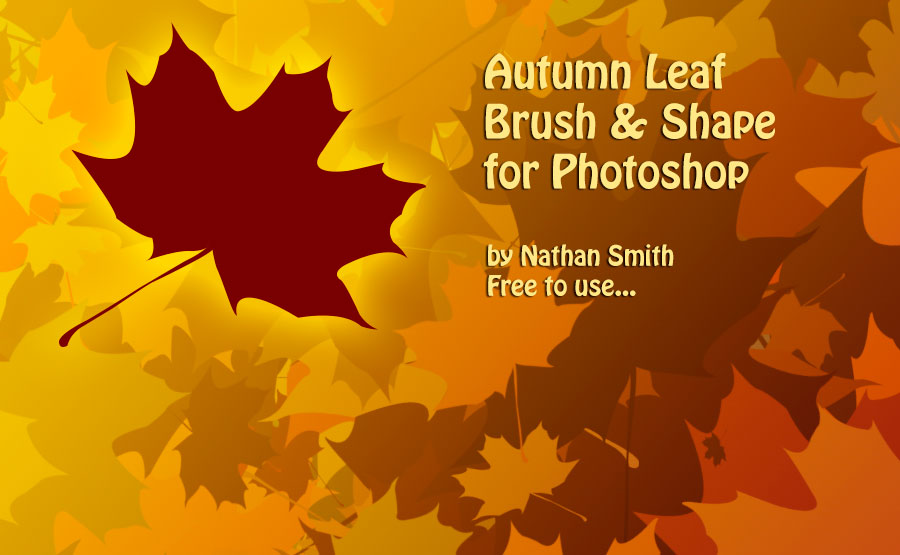 Autumn Leaf Brush and Shape