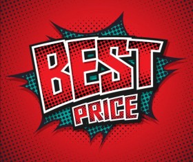 Best price comic speech bubble vector