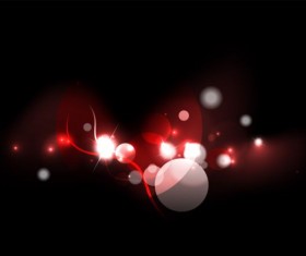 Blurs light dots colored background vector 03