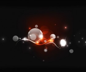 Blurs light dots colored background vector 08