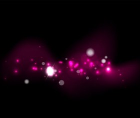 Blurs light dots colored background vector 09