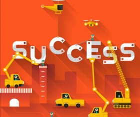 Building text topic template vector 07