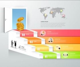 Business Infographic creative design 4327