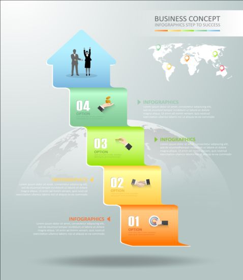 Business Infographic creative design 4329