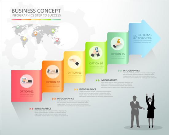Business Infographic creative design 4330