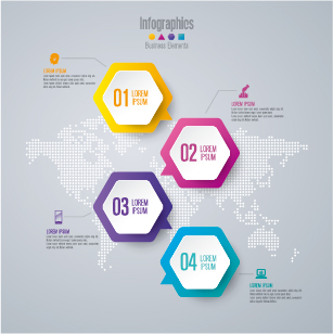 Business Infographic creative design 4352