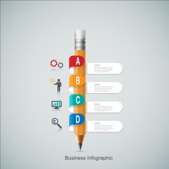 Business Infographic creative design 4375