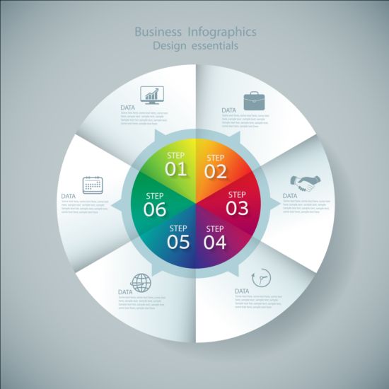 Business Infographic creative design 4379