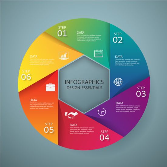 Business Infographic creative design 4381