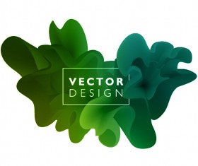 Colored cloud abstract illustration vectors 09