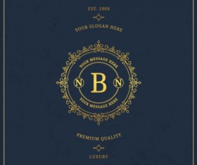 Dark vinatge background template vector 07