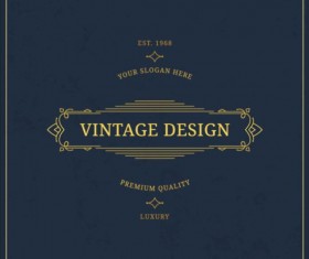 Dark vinatge background template vector 11