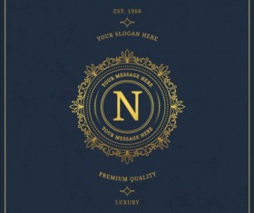 Dark vinatge background template vector 12