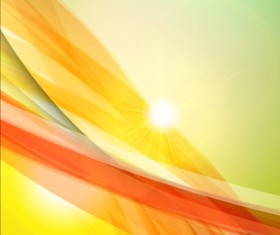 Elegant lines with light vector backgrounds 02