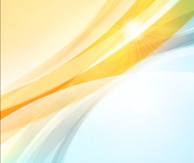 Elegant lines with light vector backgrounds 06