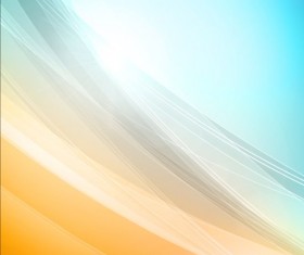 Elegant lines with light vector backgrounds 08