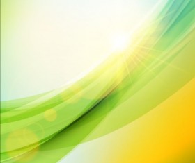 Elegant lines with light vector backgrounds 09