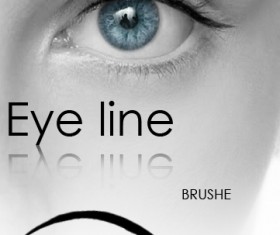 Eye lines photoshop brushes