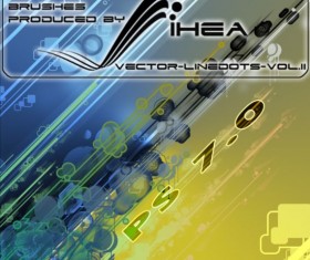 Fashion elements Photoshop Brushes