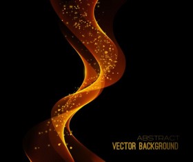 Fashion wavy abstract background vector 01