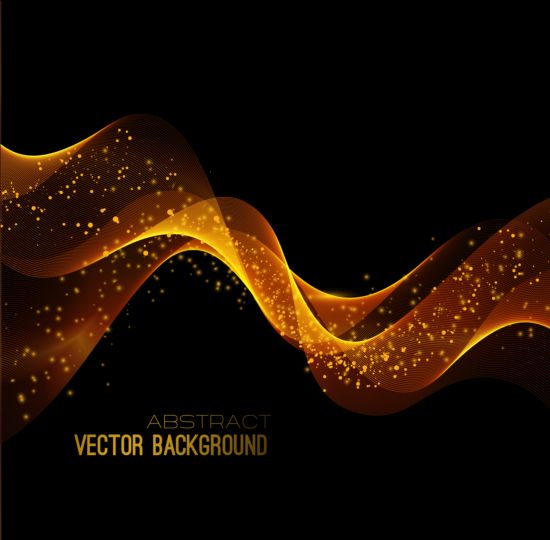 Fashion wavy abstract background vector 02