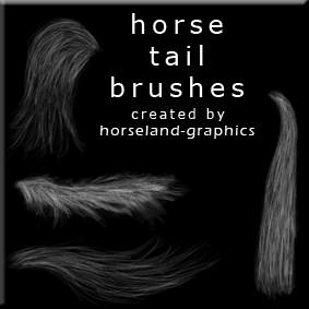 Horse Tail Brushes PS