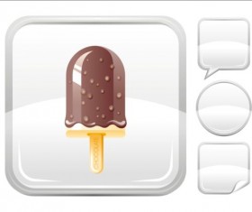 Ice cream icons creative vector 01