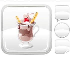Ice cream icons creative vector 05
