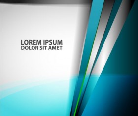 Light blue with black styles flyer and brochure cover vector 07