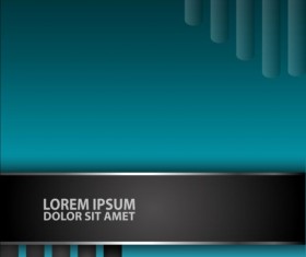 Light blue with black styles flyer and brochure cover vector 18