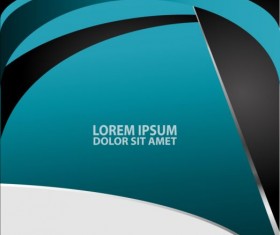 Light blue with black styles flyer and brochure cover vector 25