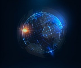 Light planet creative vector background 03