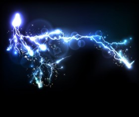 Lightning flash stick background vector 03