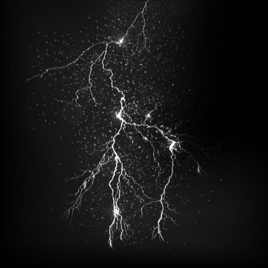 Lightning flash stick background vector 04