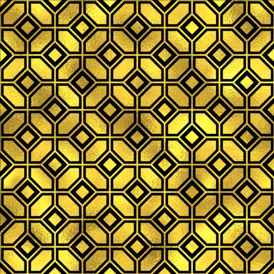 Luxury gold pattern seamless vector 08