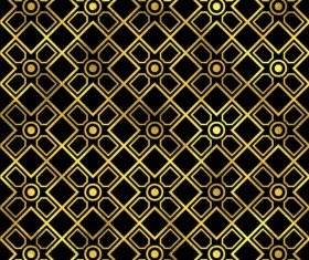 Luxury gold pattern seamless vector 09