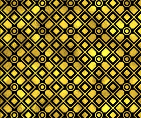 Luxury gold pattern seamless vector 10