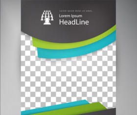 Modern flyers brochure cover vector illustration 01
